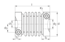 KUP50-40-2-12H7-9H7軸承